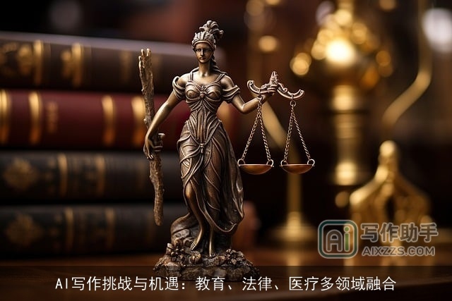 AI写作挑战与机遇：教育、法律、医疗多领域融合