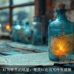 AI写作界的明星：笔灵AI在线写作生成器