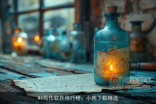 AI写作软件排行榜：小熊下载精选