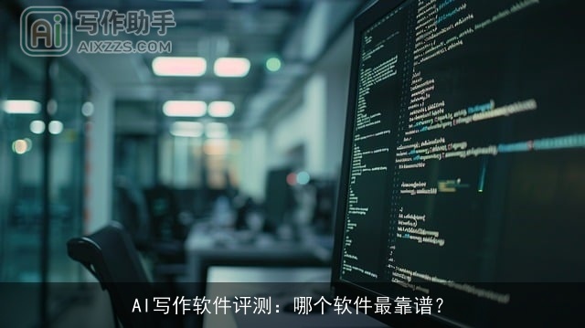 AI写作软件评测：哪个软件最靠谱？