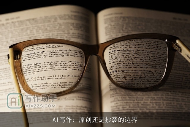 AI写作：原创还是抄袭的边界
