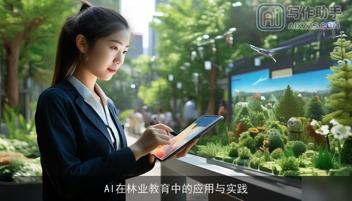 AI在林业教育中的应用与实践