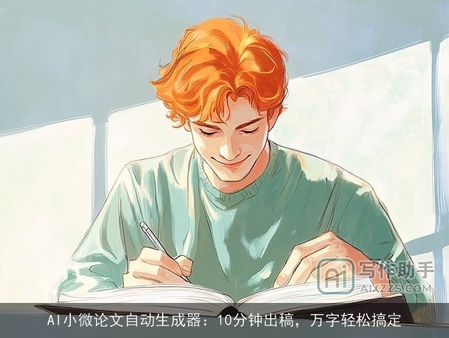 AI小微论文自动生成器：10分钟出稿，万字轻松搞定