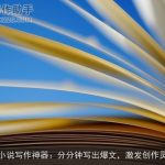 AI小说写作神器：分分钟写出爆文，激发创作灵感