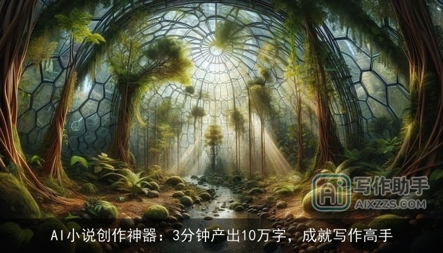 AI小说创作神器：3分钟产出10万字，成就写作高手