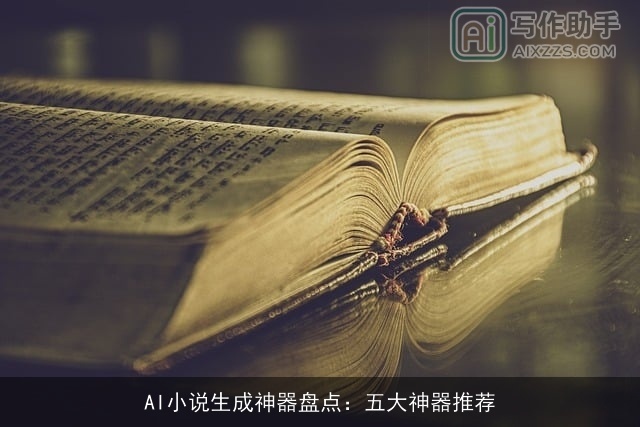 AI小说生成神器盘点：五大神器推荐