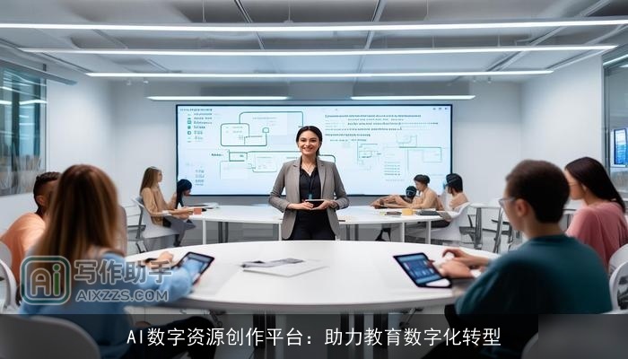 AI数字资源创作平台：助力教育数字化转型