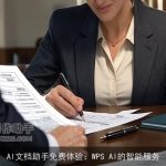 AI文档助手免费体验：WPS AI的智能服务