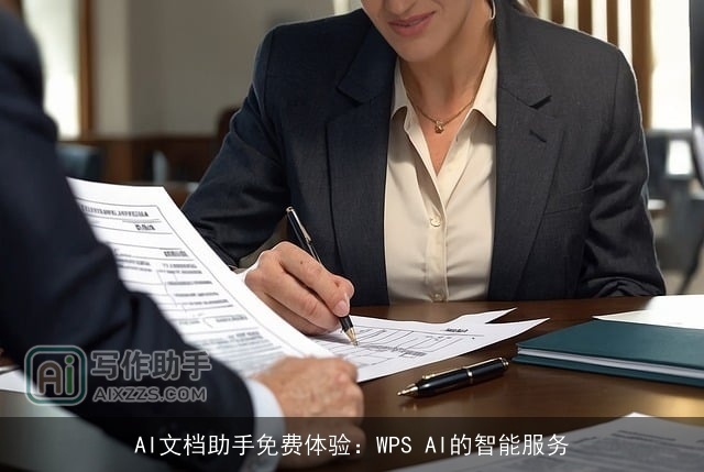 AI文档助手免费体验：WPS AI的智能服务