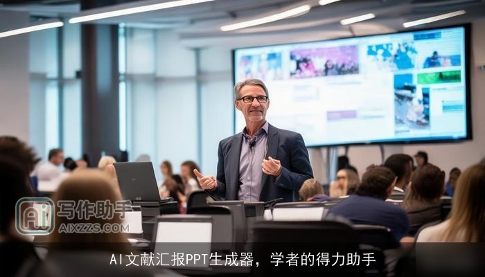 AI文献汇报PPT生成器，学者的得力助手