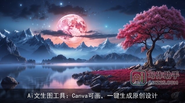 Ai文生图工具：Canva可画，一键生成原创设计