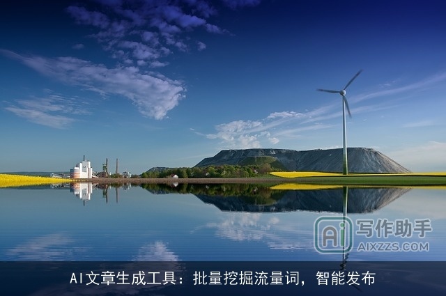 AI文章生成工具：批量挖掘流量词，智能发布