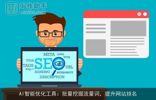 AI智能优化工具：批量挖掘流量词，提升网站排名
