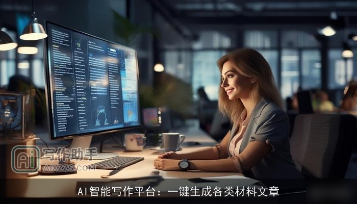 AI智能写作平台：一键生成各类材料文章