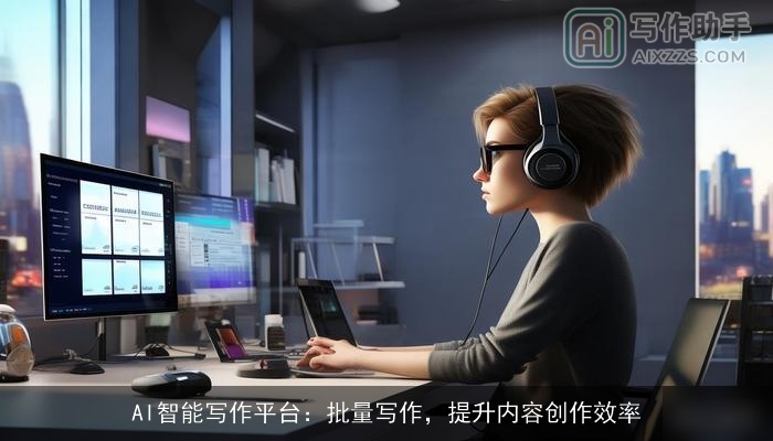 AI智能写作平台：批量写作，提升内容创作效率