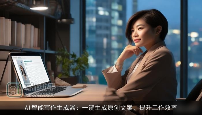 AI智能写作生成器：一键生成原创文案，提升工作效率