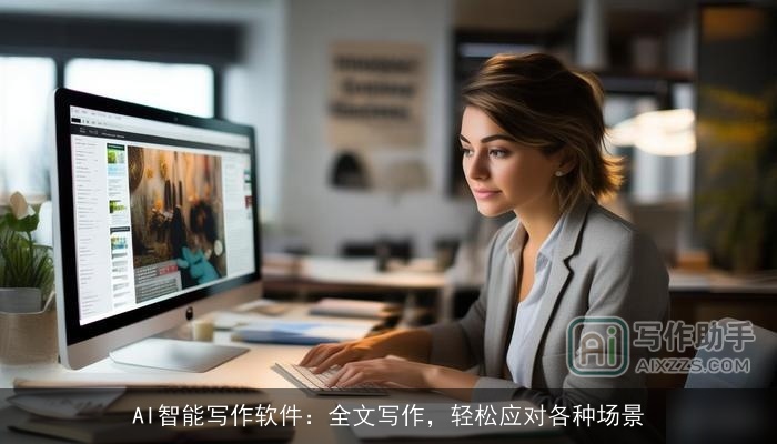 AI智能写作软件：全文写作，轻松应对各种场景