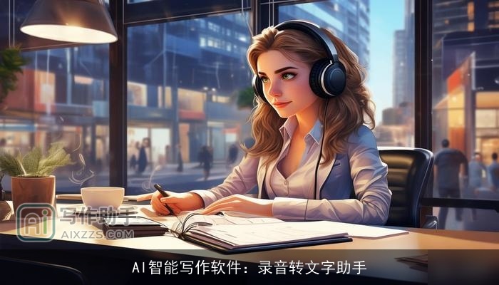 AI智能写作软件：录音转文字助手