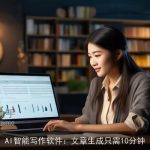 AI智能写作软件：文章生成只需10分钟