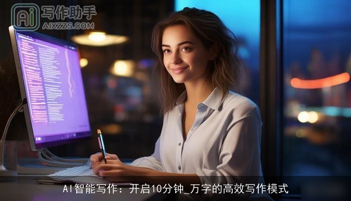 AI智能写作：开启10分钟_万字的高效写作模式