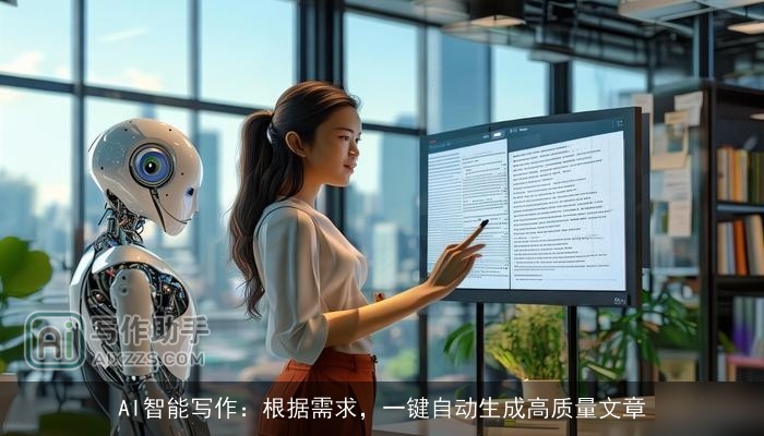 AI智能写作：根据需求，一键自动生成高质量文章