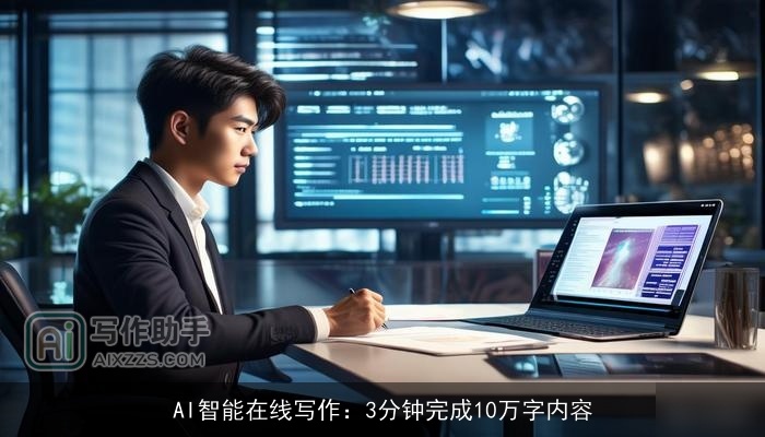 AI智能在线写作：3分钟完成10万字内容