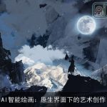 AI智能绘画：原生界面下的艺术创作