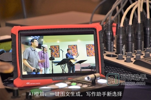 AI橙篇：一键图文生成，写作助手新选择