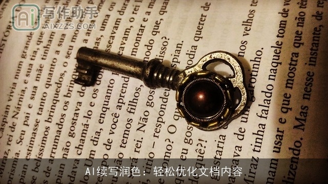 AI续写润色：轻松优化文档内容