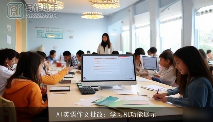 AI英语作文批改：学习机功能展示