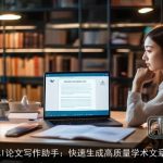 AI论文写作助手：快速生成高质量学术文章