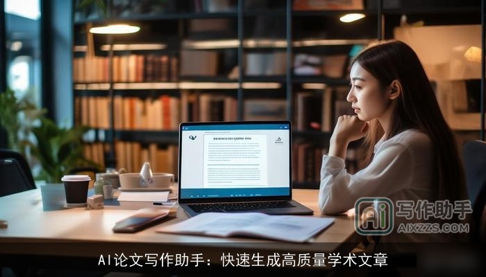 AI论文写作助手：快速生成高质量学术文章