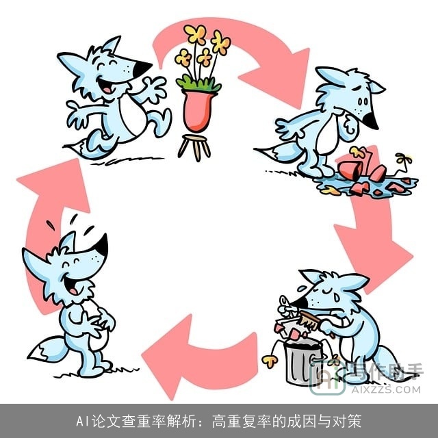 AI论文查重率解析：高重复率的成因与对策