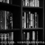 Ai论文生成器：10分钟内打造原创学术作品