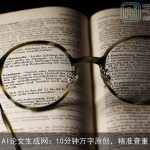 AI论文生成网：10分钟万字原创，精准查重