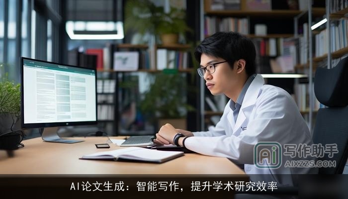 AI论文生成：智能写作，提升学术研究效率