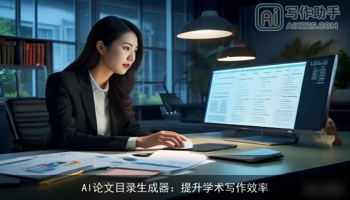 AI论文目录生成器：提升学术写作效率