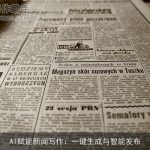 AI赋能新闻写作：一键生成与智能发布