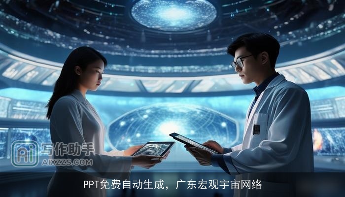 PPT免费自动生成，广东宏观宇宙网络