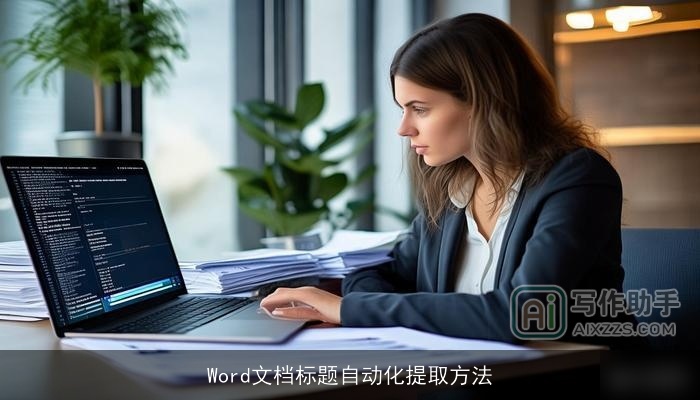 Word文档标题自动化提取方法