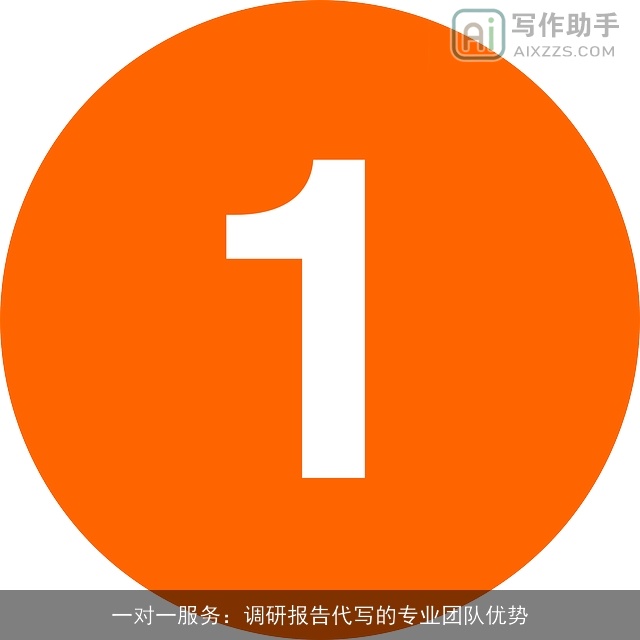 一对一服务：调研报告代写的专业团队优势