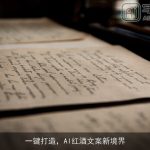 一键打造，AI红酒文案新境界