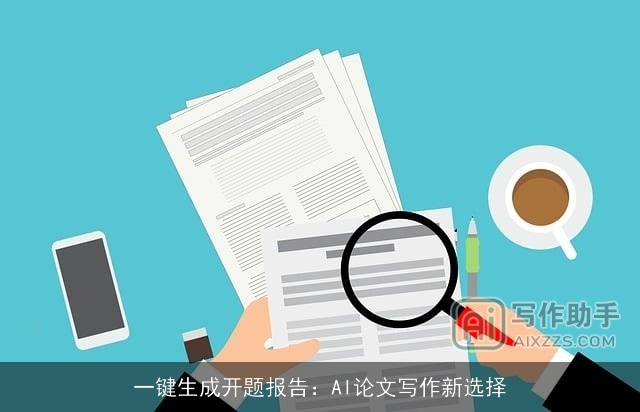 一键生成开题报告：AI论文写作新选择