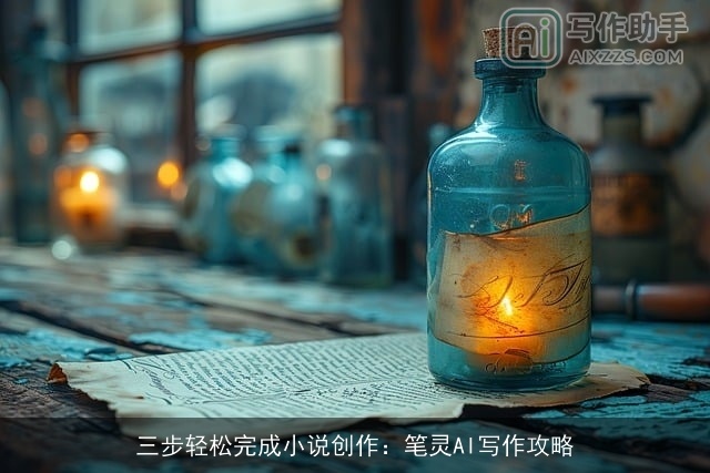 三步轻松完成小说创作：笔灵AI写作攻略
