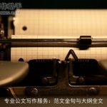 专业公文写作服务：范文金句与大纲全文