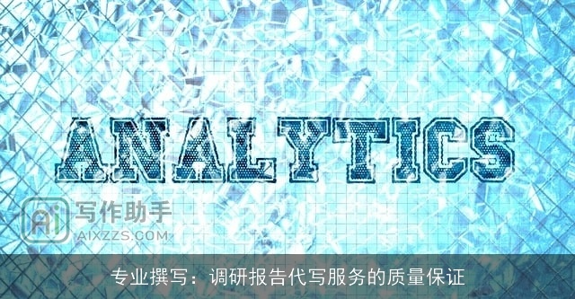 专业撰写：调研报告代写服务的质量保证