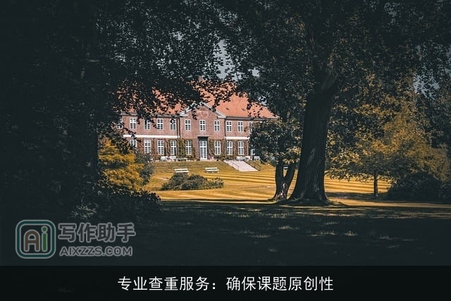 专业查重服务：确保课题原创性