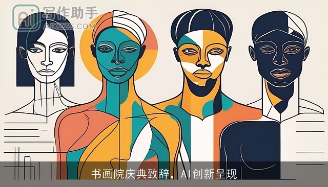 书画院庆典致辞，AI创新呈现