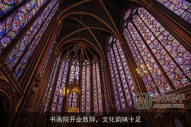 书画院开业致辞，文化韵味十足