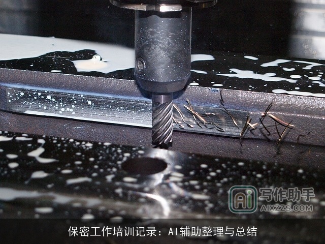 保密工作培训记录：AI辅助整理与总结